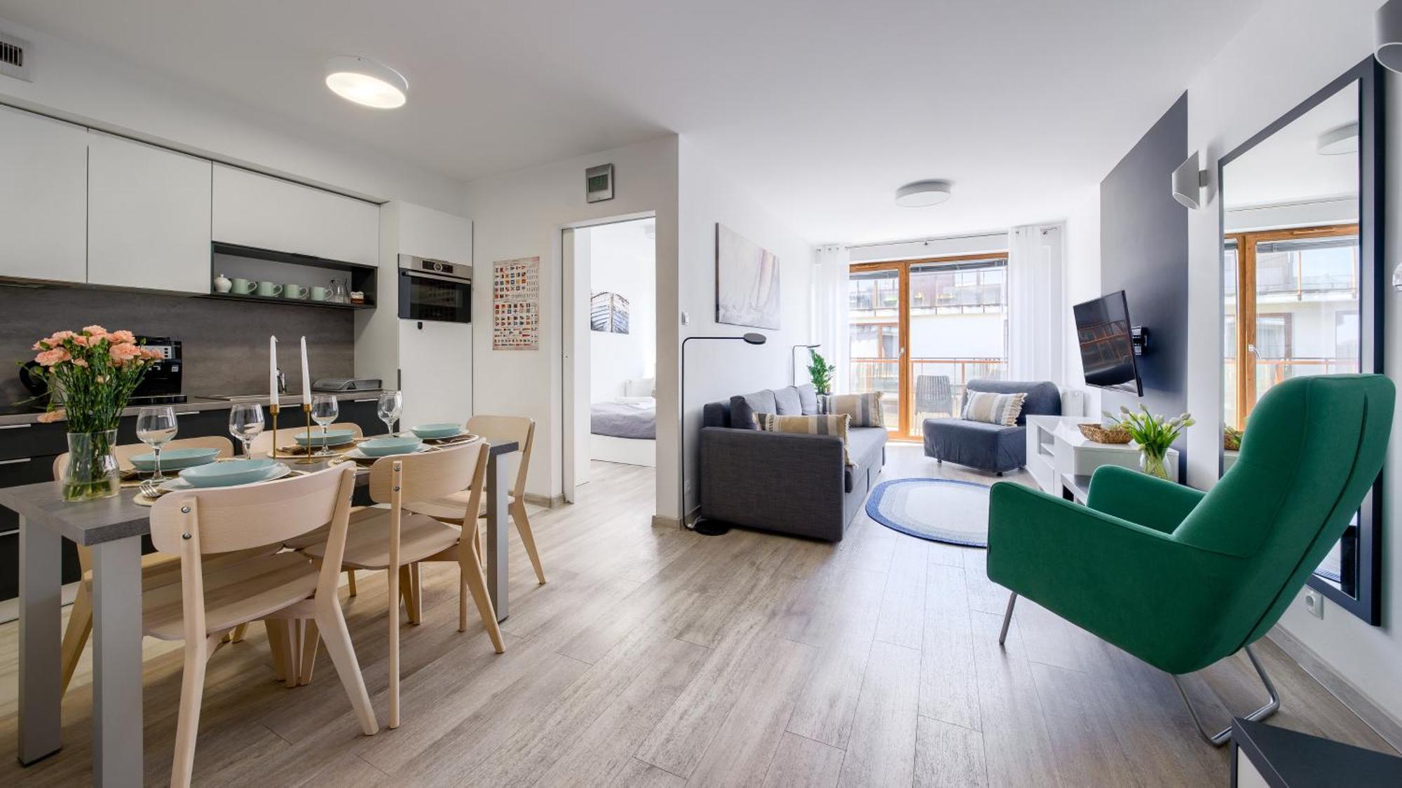 Apartamenty Sun & Snow Kolobrzeg Resorts Z Basenem المظهر الخارجي الصورة